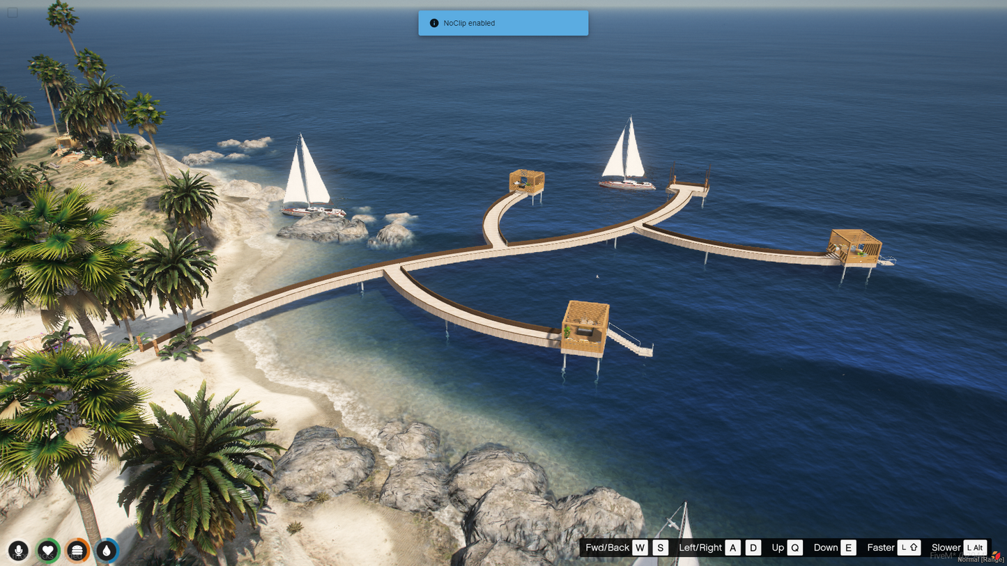 HAWIIAN ISLAND MLO for GTAVFIVEM QBCore SERVER | Party Island