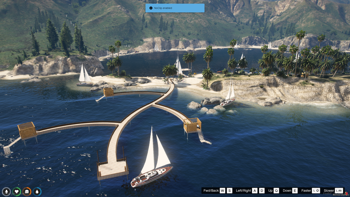 HAWIIAN ISLAND MLO for GTAVFIVEM QBCore SERVER | Party Island