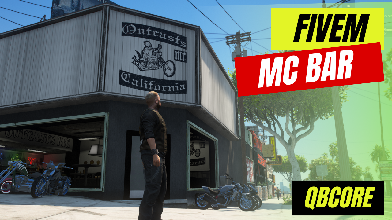 FIVEM MC BAR MLO FOR QBCORE GAME SAVER