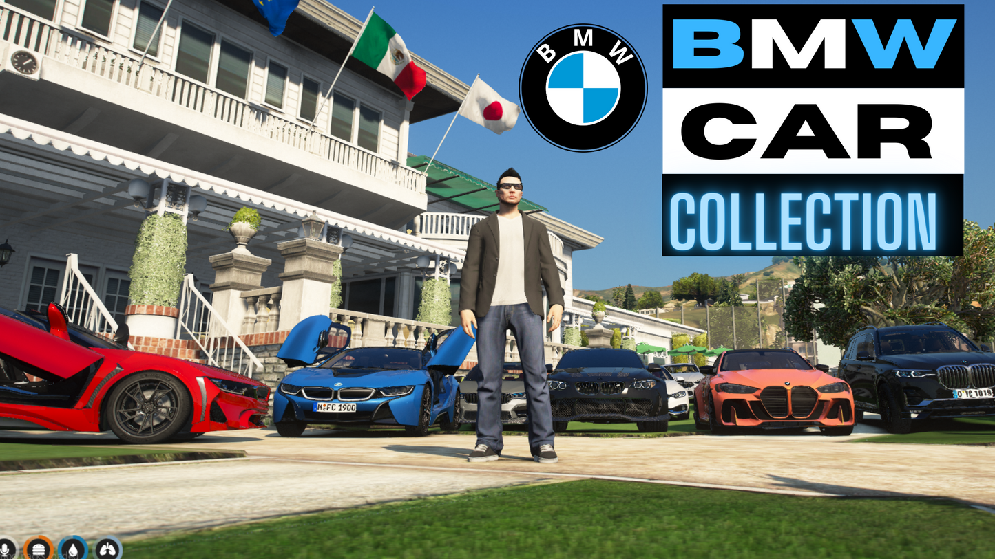 BMW Super Sport Car Pack For GTAV FIVEM QBCORE Server | MLO