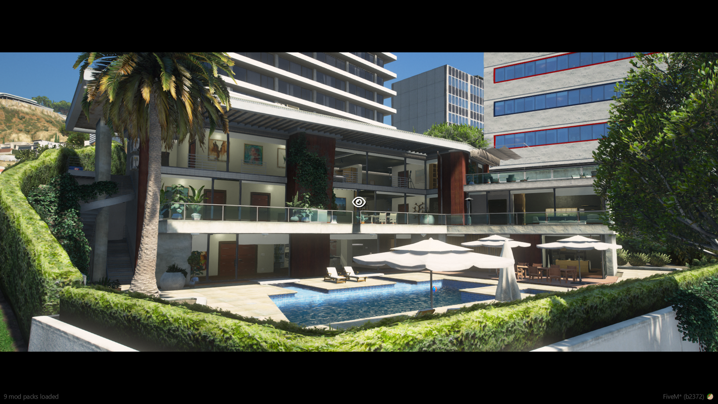 Luxury Mansion MLO Package | 10 Mansion Collection | 10 In 1 For GTAV FiveM Game Server