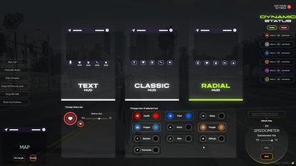 QBCore Hud Panel System | For FiveM Game Servers