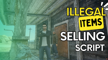 Illegal Items Selling Script For GTAV FiveM Script Server  QBCore