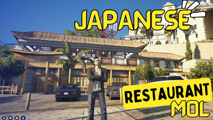 Japanese  Restaurant MLO For GTAV FiveM Server QBCorre