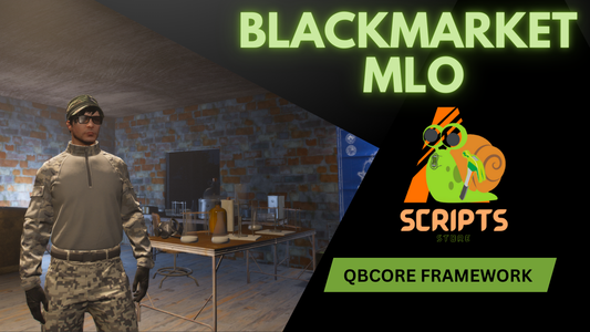 BlackMarket MLO For FiveM Game Servers