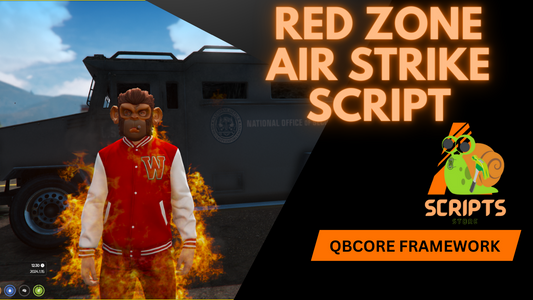 QBCore Red Zone Air Strike System For FiveM Game Servers