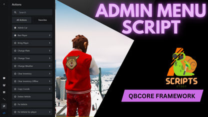 QBCore Admin Menu Script For FiveM Game Servers