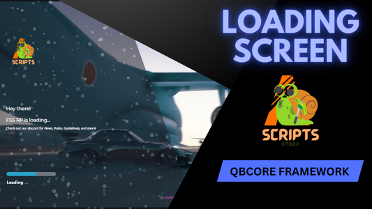 QBCore New Loading Screen For FiveM Game Servers