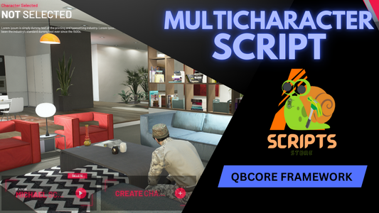 QBCore New Multicharacter Script For FiveM Game Servers