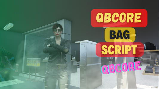 QBCore Portable Bag Script | For FiveM Game Servers