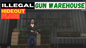 ILLEGAL GUN WAREHOUSE FOR GTAV FIVEM QBCORE SERVER | BLACKMARKET GUN STORE