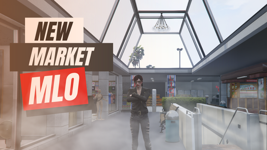 New Market | Mall MLO For FiveM Game Servers | Only MLO