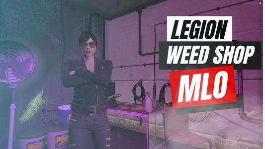 Legion Weed Shop MLO | For FiveM Game Servers