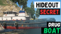 Hideout Secret Drug Boat For GTAV FiveM QB Core Server | Hideout Place | Secret Drug Lab