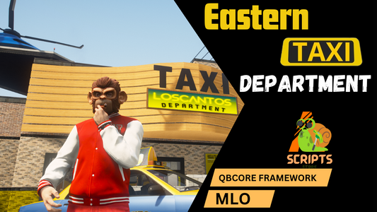 Eastern Taxi Department MLO FOR GTAV FIVEM QBCORE SERVR