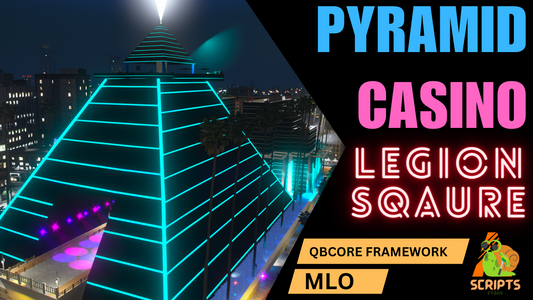 Pyramid Casino Legion Sqaure MLO FiveM | RESTAURANT MLO