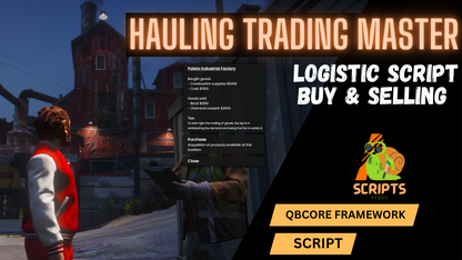 HAULING TRADING MASTAER LOGISTIC MASTER LOGISTIC SCRIPT| BUY & SELLING JOB SCRIPT