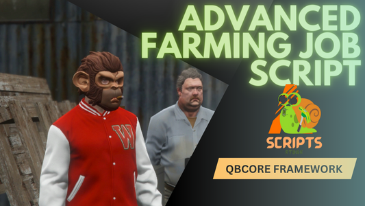 QBCore Advanced Farmer Job System For FiveM Game Servers