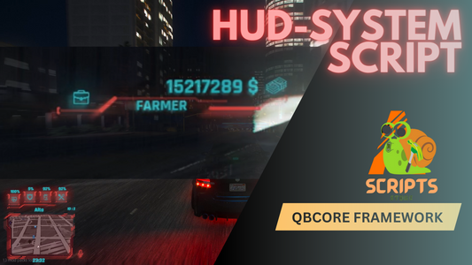 QBCore Eye Catching Hud System For FiveM Game Servers