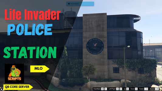 Life Invader PD | Police Department | YMAPS | QBCORE | FIVEM