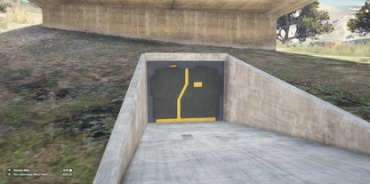 SI FI Secrets UnderGround Bunker MLO For GTAV FiveM QBCoew Server | Hidden Place | Hideout Place