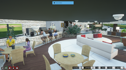 GOLF CLUB MANSION MLO FOR GTAV FIVEM | CLUB RESTAURANT