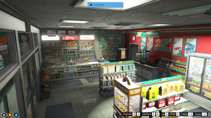 Legion Square 24/7 Shop For GTAV FIVEM QBCORE SERVER | SUPERMARKET MLO