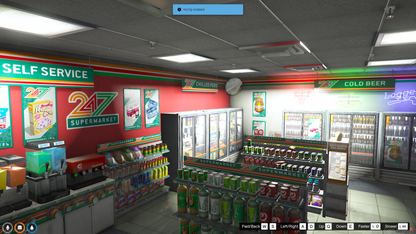 Legion Square 24/7 Shop For GTAV FIVEM QBCORE SERVER | SUPERMARKET MLO