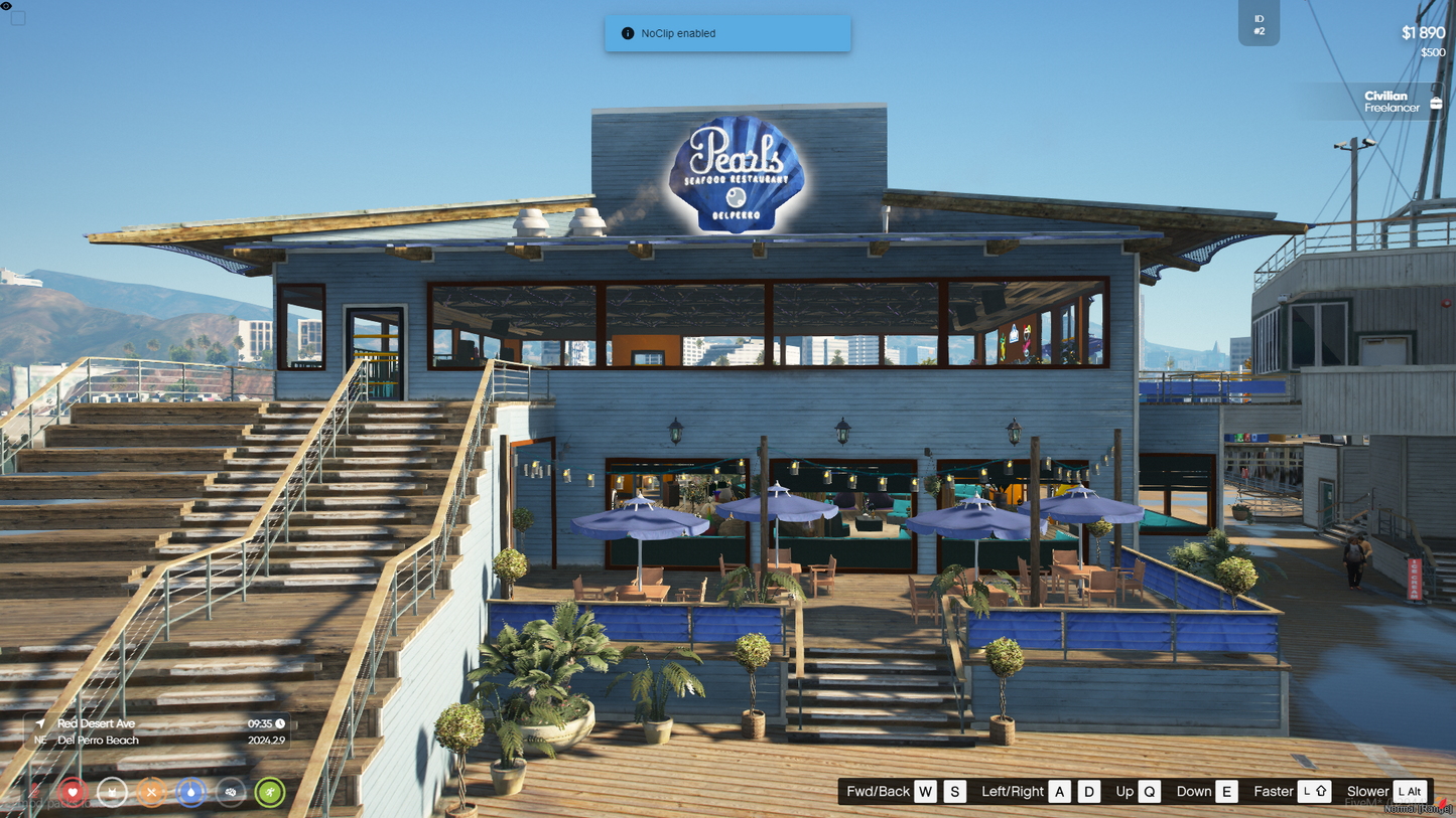 Pearls Seafood Restaurant MLO For GTAV FIVEM QBCORE SERVER | Luxury Interior Design