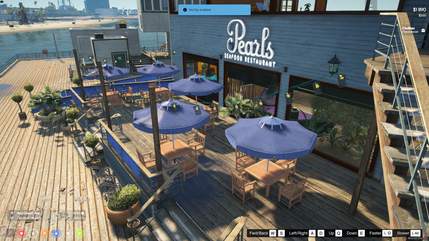 Pearls Seafood Restaurant MLO For GTAV FIVEM QBCORE SERVER | Luxury Interior Design