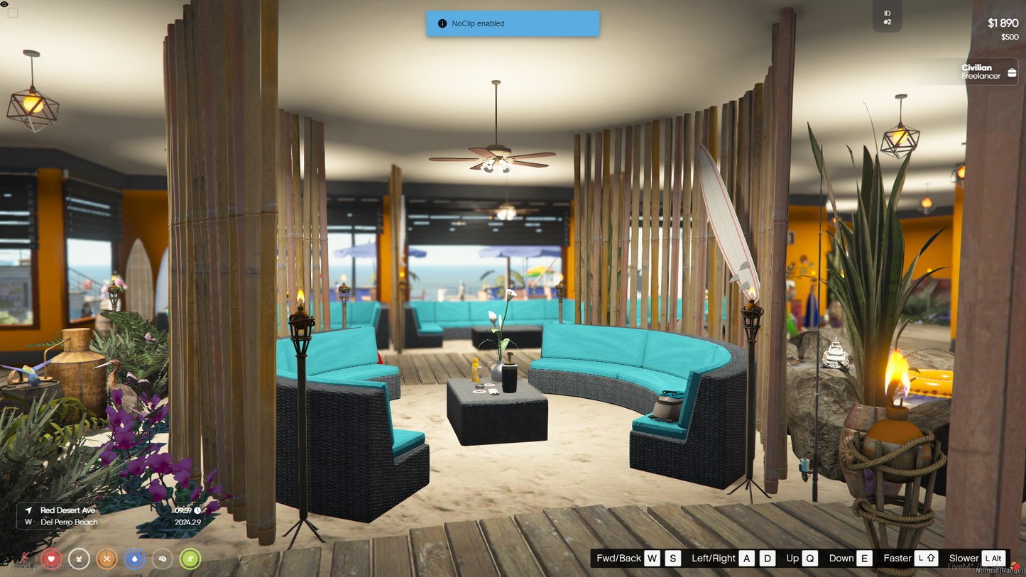 Pearls Seafood Restaurant MLO For GTAV FIVEM QBCORE SERVER | Luxury Interior Design