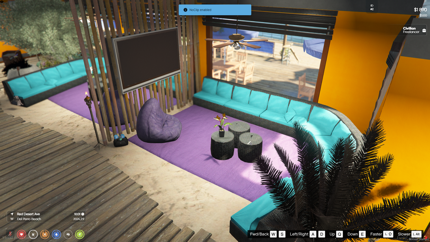 Pearls Seafood Restaurant MLO For GTAV FIVEM QBCORE SERVER | Luxury Interior Design