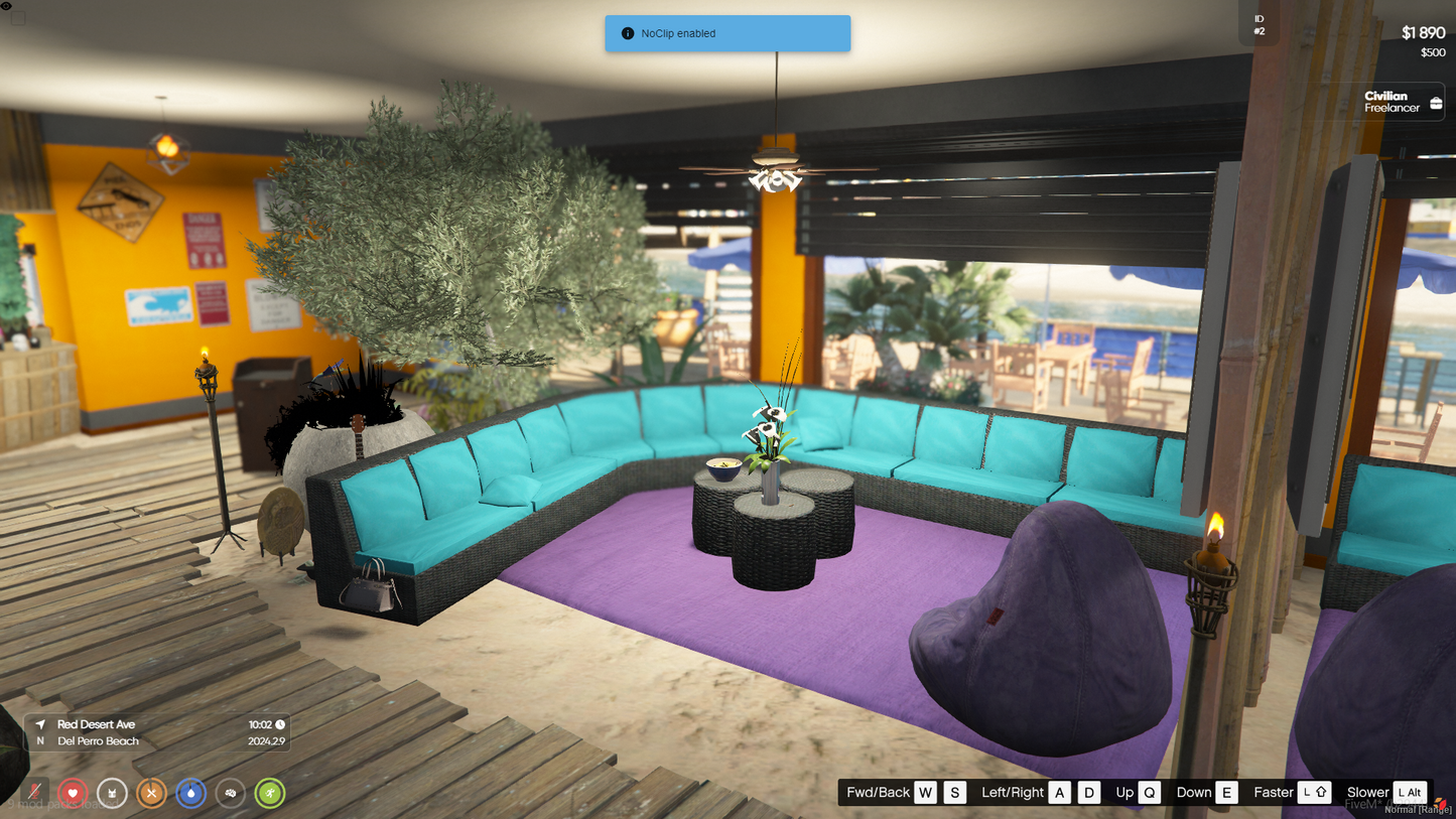 Pearls Seafood Restaurant MLO For GTAV FIVEM QBCORE SERVER | Luxury Interior Design