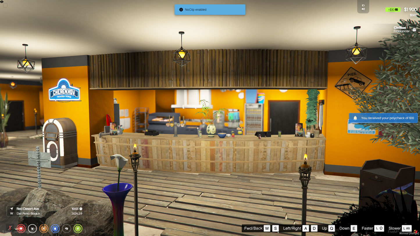 Pearls Seafood Restaurant MLO For GTAV FIVEM QBCORE SERVER | Luxury Interior Design