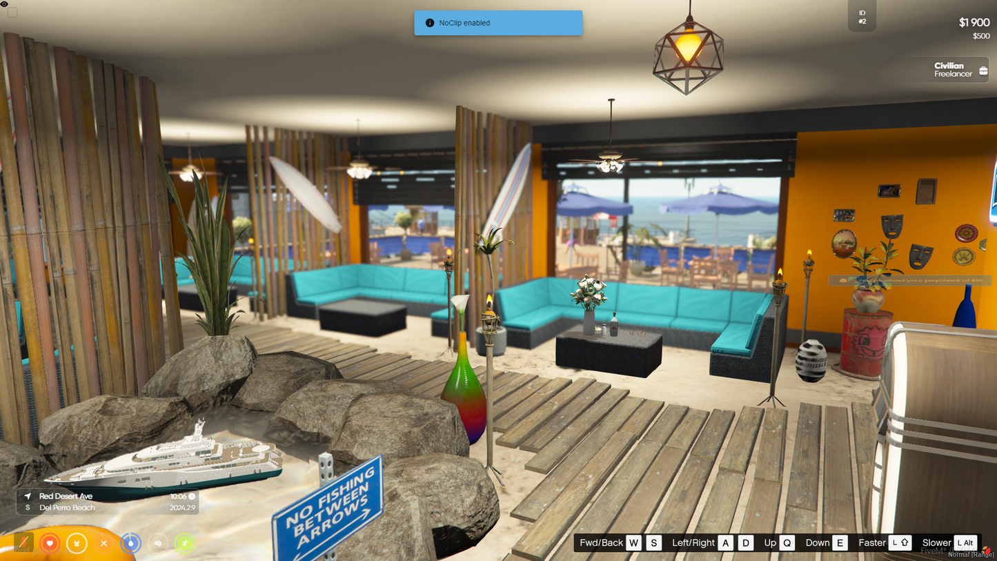 Pearls Seafood Restaurant MLO For GTAV FIVEM QBCORE SERVER | Luxury Interior Design