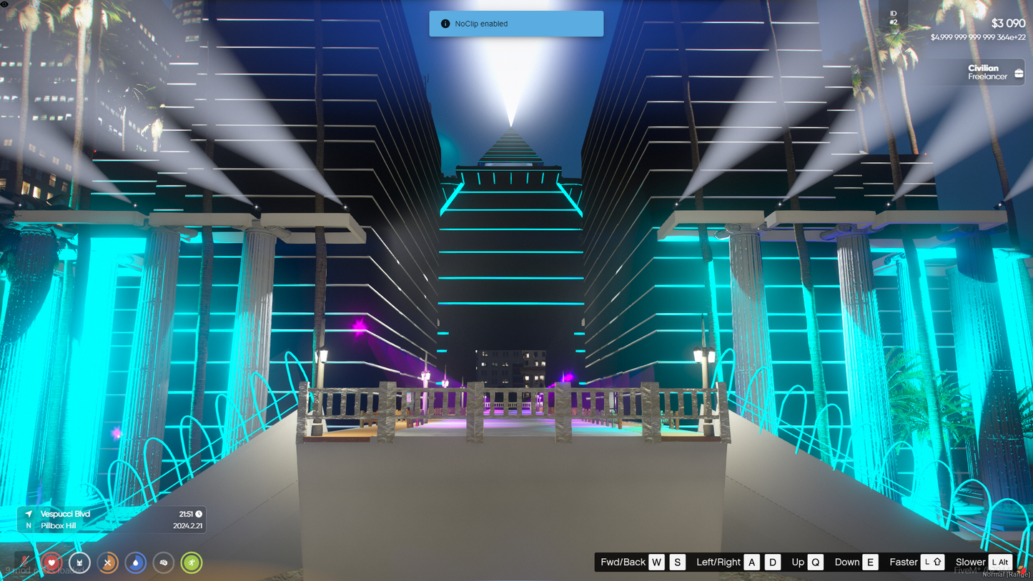 Pyramid Casino Legion Sqaure MLO FiveM | RESTAURANT MLO