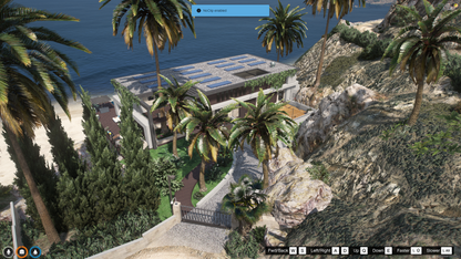 Beach Mansion MLO Server For GTAV FiveM QB CORE Server | Luxury Villa