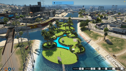 Rever Garden MLO For GTAV FIVEM QB CORE SERVER | Water Garden Area