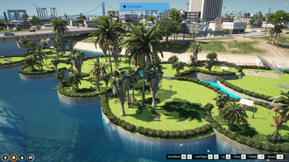 Rever Garden MLO For GTAV FIVEM QB CORE SERVER | Water Garden Area