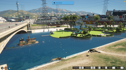 Rever Garden MLO For GTAV FIVEM QB CORE SERVER | Water Garden Area