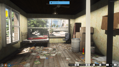 Crack House MLO For GTAV FIVEM QBCORE SERVER | HideOut Place