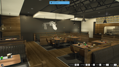 Noodles Exchange Restaurants MLO For GTAV FiveM QBCore Server | Cafe Shop