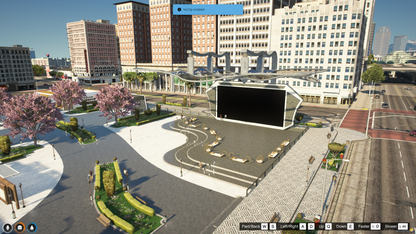 3D Market Legion Square MLO For GTAV FiveM QBCore Server |  Shpping Mall