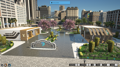 3D Market Legion Square MLO For GTAV FiveM QBCore Server |  Shpping Mall