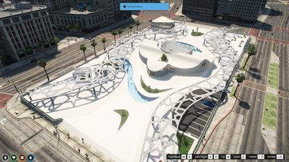 Morden Party Shpping Mall For GTAV FiveM QBCore Server Legon Square