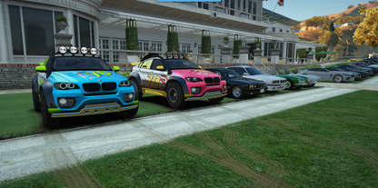 BMW Super Sport Car Pack For GTAV FIVEM QBCORE Server | MLO