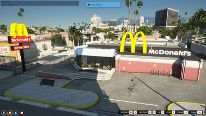 McDonald's Restaurants MLO FOR GTAV FIVEM QBCORE Server | Buger Restaurants