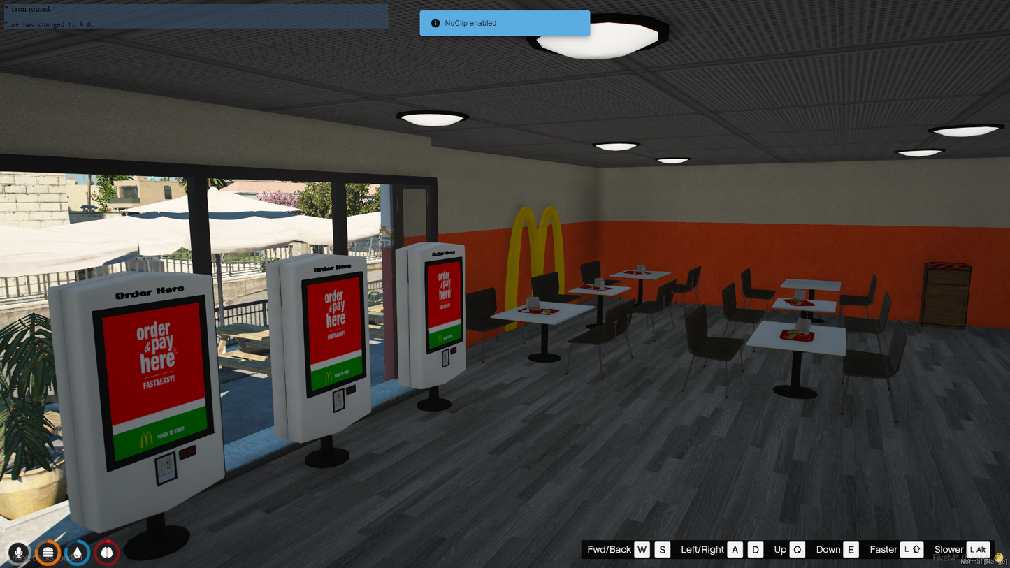 McDonald's Restaurants MLO FOR GTAV FIVEM QBCORE Server | Buger Restaurants