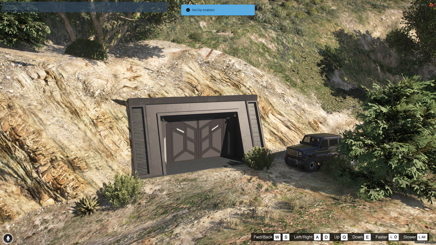 Secrets Black Bunker MLO For GTV FiveM QBCore | Special Forces Underground Bunker