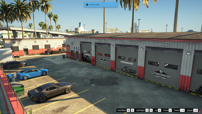 Auto Garage Shop MLO for GtaV FiveM Server | QBcore